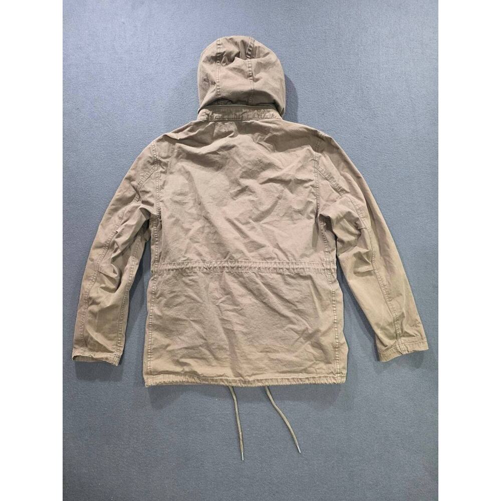 Madewell Jacket Men Y2K Green Military Utility Zip Pockets Army Sz M A009523 - Picture 10 of 12